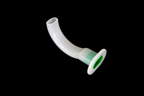 FS2108 - GUEDEL COLOUR CODED AIRWAY 80 MM IN INDIVIDUAL EASY-OPEN PACKAGING GREEN SIZE 3
