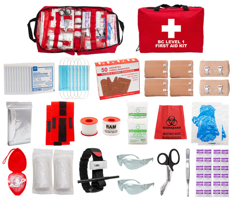 BC LEVEL 1 FIRST AID KIT